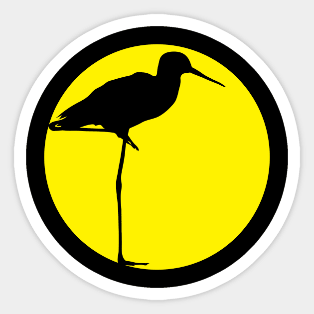 Egret Sign Sticker by martinussumbaji